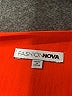 Fashion Nova 100% Polyester Orange Sleeveless Blouse Size 3X - photo 6