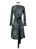 BCBGMAXAZRIA Paisley Teal Casual Dress Size S - photo 2
