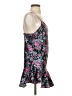 Van Mar 100% Polyester Floral Black Cocktail Dress Size S - photo 4