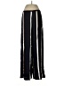 Topshop Stripes Black Casual Pants Size 8 - photo 1