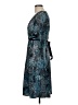 BCBGMAXAZRIA Animal Print Teal Cocktail Dress Size M - photo 5