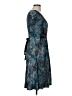 BCBGMAXAZRIA Animal Print Teal Cocktail Dress Size M - photo 4