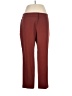 Kasper Solid Burgundy Dress Pants Size 16 - photo 1