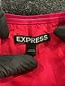 Express 100% Polyester Burgundy Romper Size 2 - photo 4