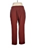 Kasper Solid Burgundy Dress Pants Size 16 - photo 2