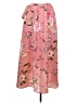 Bobeau Floral Pink Casual Skirt Size S - photo 2