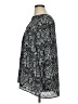Living Doll 100% Polyester Paisley Black 3/4 Sleeve Blouse Size 1X - photo 5