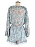 Hayden 100% Polyester Paisley Blue Romper Size M - photo 2