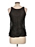 Les Copains 100% Rayon Black Sleeveless Blouse Size EU 44 / US 14 - photo 2