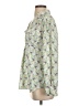 Ann Taylor 100% Polyester Floral Ivory Long Sleeve Blouse Size S - photo 5