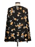 Torrid 100% Polyester Black Long Sleeve Blouse Size Med Plus (00) - photo 2