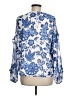 Sugarlips Blue Long Sleeve Blouse Size M - photo 2