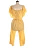 Elan Solid Yellow Romper Size S - photo 2