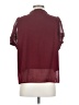 ee:some 100% Polyester Burgundy 3/4 Sleeve Blouse Size S - photo 2