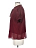 ee:some 100% Polyester Burgundy 3/4 Sleeve Blouse Size S - photo 5