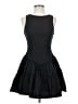 Unbranded Solid Black Cocktail Dress Size XXS (estimated) - photo 1