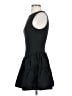 Unbranded Solid Black Cocktail Dress Size XXS (estimated) - photo 5