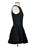 Unbranded Solid Black Cocktail Dress Size XXS (estimated) - photo 4