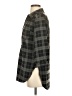 Peyton Jensen Plaid Gray 3/4 Sleeve Blouse Size S - photo 5