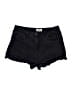 Listicle Hearts Black Denim Shorts Size 27 waist - photo 1