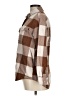 Old Navy 100% Cotton Plaid Brown Long Sleeve Button-Down Shirt Size M - photo 5