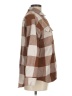 Old Navy 100% Cotton Plaid Brown Long Sleeve Button-Down Shirt Size M - photo 4