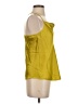 Pleione Yellow Sleeveless Blouse Size XS - photo 4