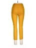 Chocolate Solid Yellow Casual Pants Size L - photo 2