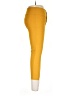 Chocolate Solid Yellow Casual Pants Size L - photo 4