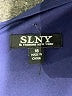 SLNY 100% Polyester Solid Blue Casual Dress Size 16 - photo 7