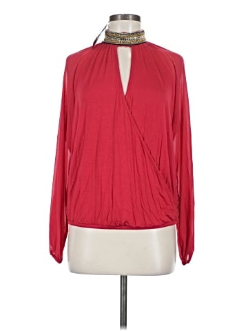Bebe Long Sleeve Blouse (view 1)