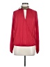 Bebe Red Long Sleeve Blouse Size M - photo 1