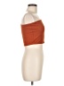 Forever 21 Orange 3/4 Sleeve Top Size M - photo 4