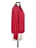 Bebe Red Long Sleeve Blouse Size M - photo 4