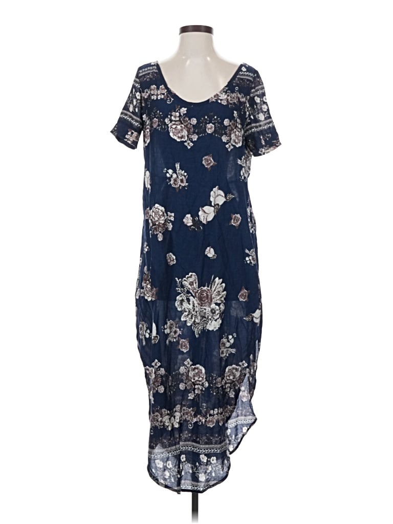 Pre-owned Hotouch Casual Dress In Blue