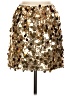 Assorted Brands 100% Polyester Metallic Gold Formal Skirt Size M - photo 2