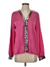 Shein 100% Polyester Pink 3/4 Sleeve Blouse Size 4 - photo 1