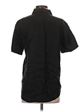 Anine Bing Short Sleeve Button-Down Shirt (view 2)