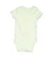 Swaddle Designs 100% Cotton Solid Green Short Sleeve Onesie 0-3 MO / 3 MO - photo 2