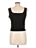 French Atmosphere Black Sleeveless Top Size L - photo 2