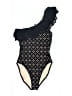 J.Crew Graphic Black One Piece Swimsuit Size 6 - photo 1