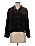 Chico's Black 3/4 Sleeve Button-Down Shirt Size Sm (0) - photo 1