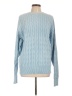 Faconnable 100% Cotton Blue Pullover Sweater Size L - photo 1