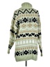 By Anthropologie Print Green Pullover Sweater Size M - photo 2