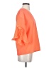 Jess Lea 100% Polyester Orange 3/4 Sleeve Blouse Size S - photo 4