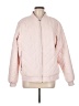 Assorted Brands 100% Polyester Solid Pink Jacket Size M (estimated) - photo 1
