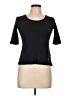 Les Copains 100% Cotton Black Short Sleeve T-Shirt Size EU (FR) 42 / US 10 - photo 1