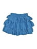Erge Designs Solid Blue Casual Skirt Size L - photo 1