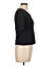 Les Copains 100% Cotton Black Short Sleeve T-Shirt Size EU (FR) 42 / US 10 - photo 4