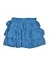 Erge Designs Solid Blue Casual Skirt Size L - photo 2